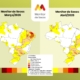 Mapa do Monitor de Secas em marco e abril de 2026. Fonte: ANA/Monitor de Secas.