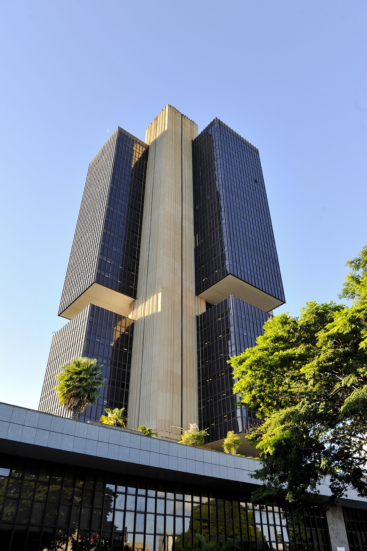 Edificio sede do Banco Central do Brasil em Brasilia