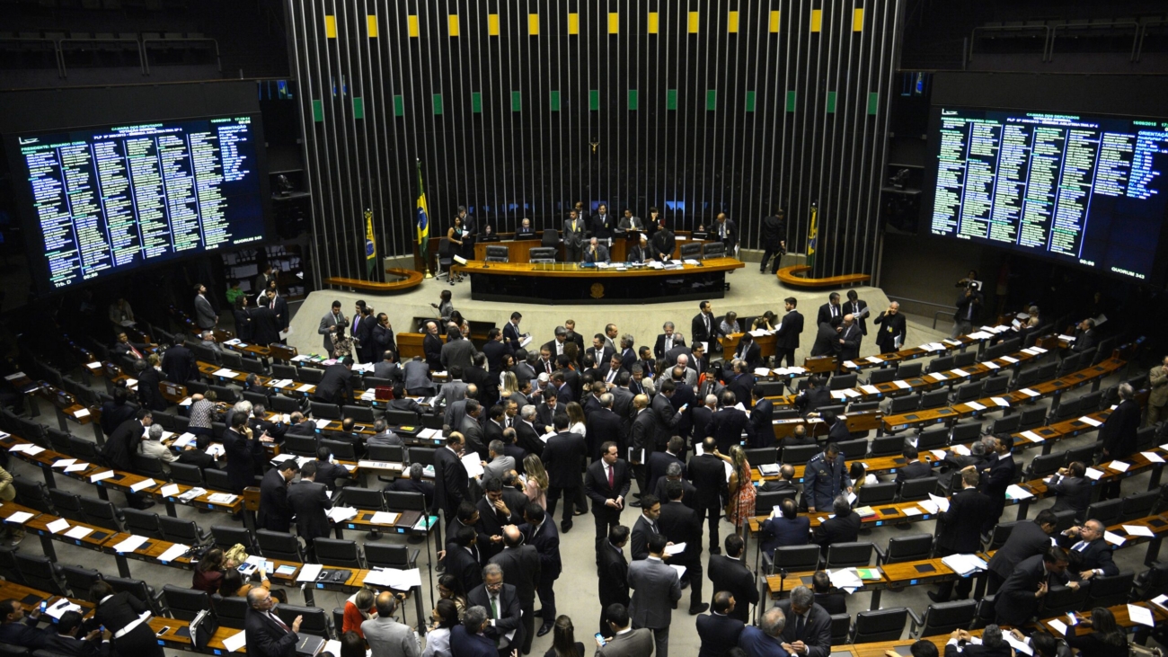 Imagem ilustrativa sobre Brazilian National Congress chamber